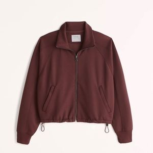 NWT Abercrombie and Fitch YPB nepKNIT Clinched Full Zip, Large
